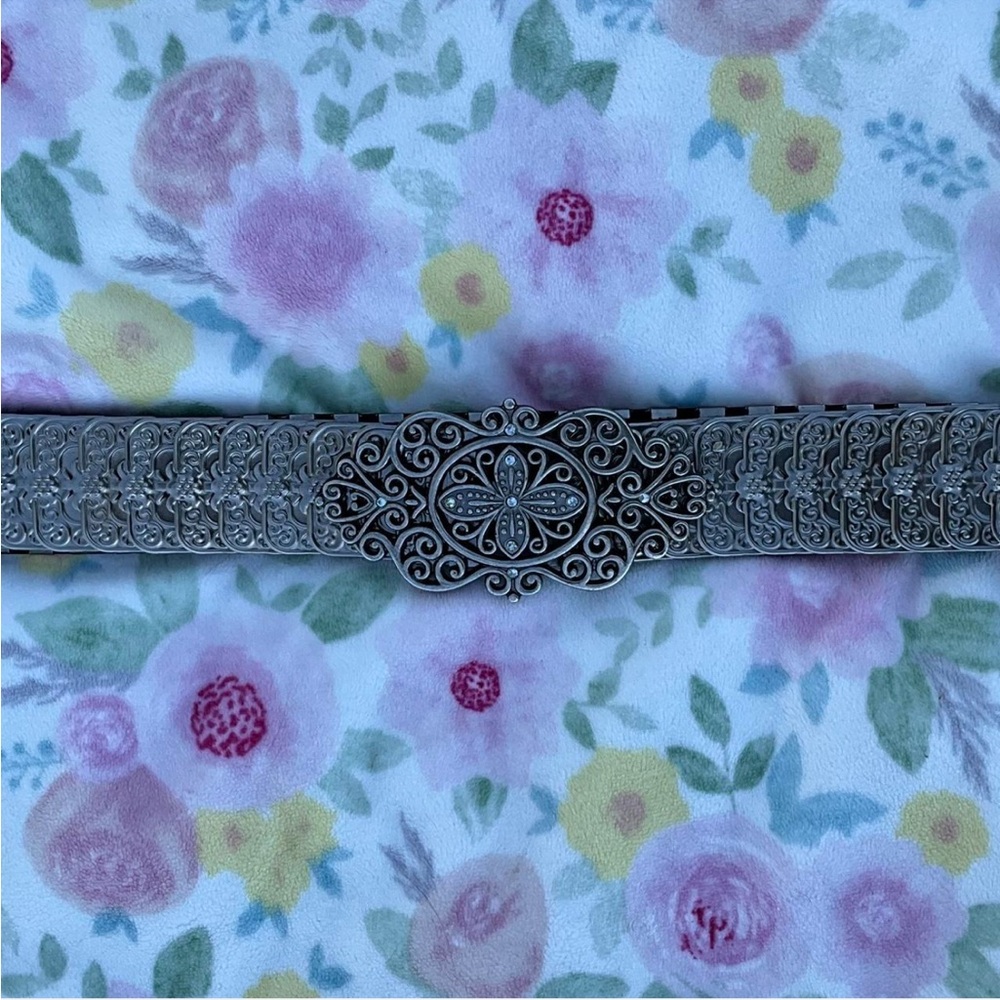 Intricate Silver Women's Belt